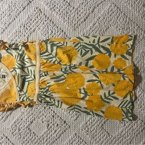 Tea size 4 dress for girls.  Worn once.  Excellent condition.  100% cotton